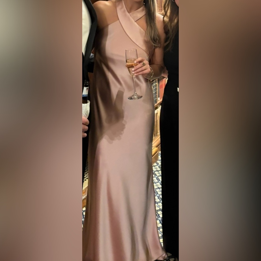 Xscape Blush Pink Maxi Dress